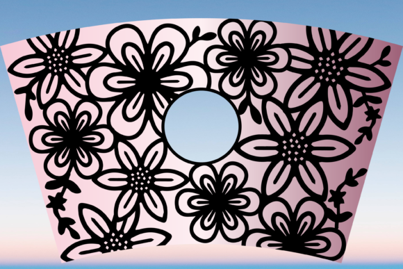 Beautiful Floral Flower Cup