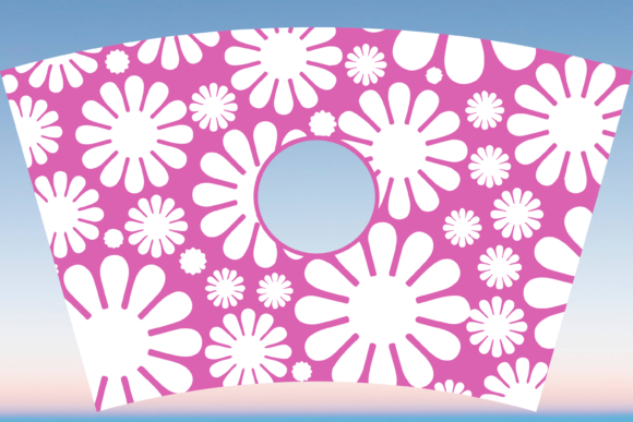 Boho Flower Floral Stencil