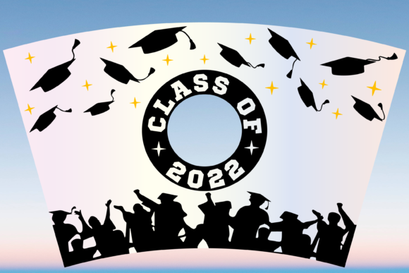 Class of 2022 Starbucks Cup Wrap SVG