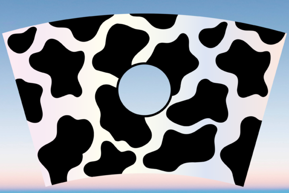 Cow Print Pattern 24oz Cup Wrap
