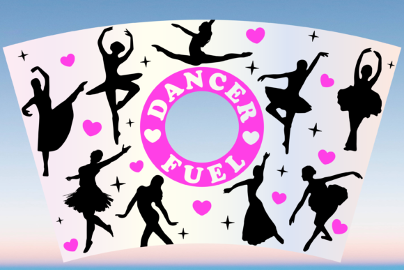Dancer Dance Fuel 24oz Cup Wrap