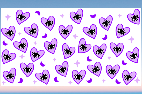 Loving Eye Boho 20oz Libbey Wrap SVG
