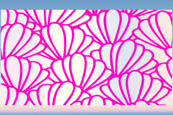 Mermaid Shell Summer Libbey Wrap SVG