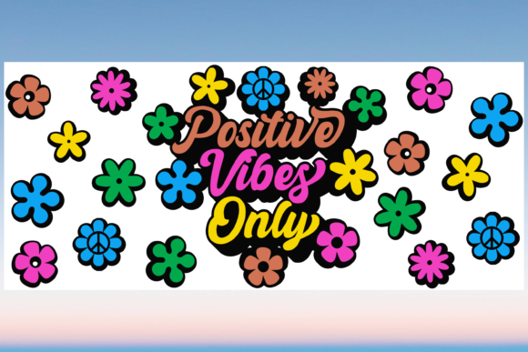 Positive Vibes Boho Libbey Wrap SVG