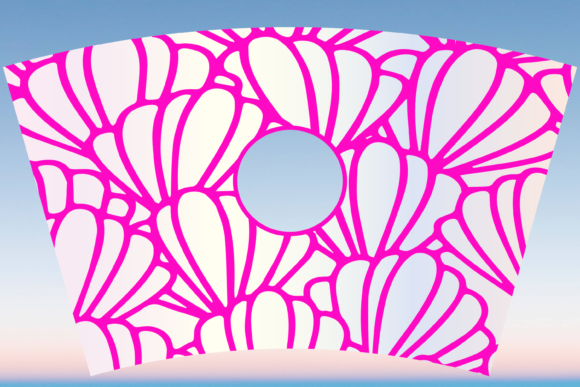 Sea Shells Beach 24oz Cup Wrap