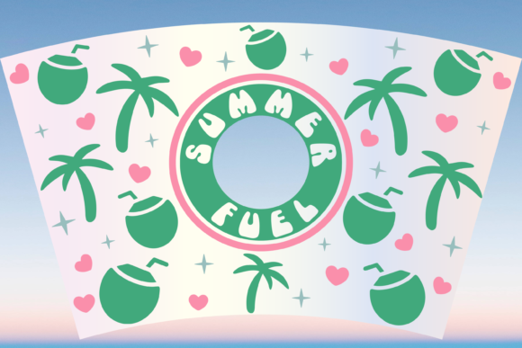 Summer Fuel Coconut 24oz Wrap