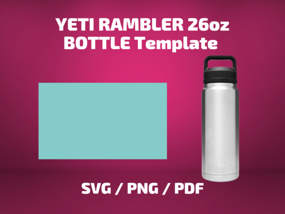 Tumbler Template 26 Oz Yeti RAMBLER