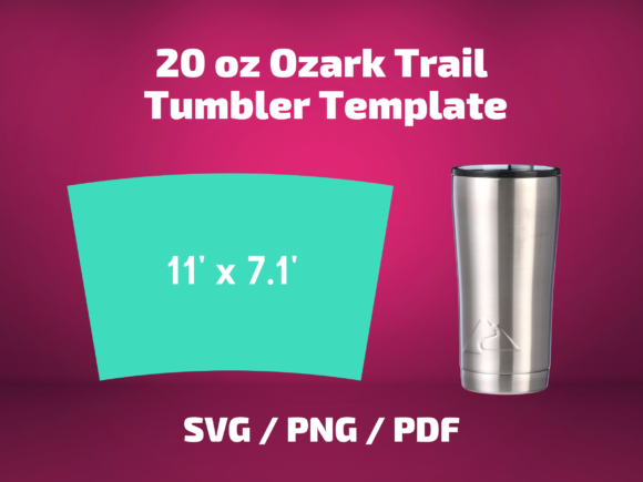 Tumbler Template Ozark 20 Oz