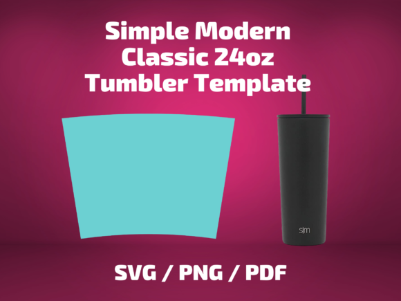 Tumbler Template Simple Modern Classic24