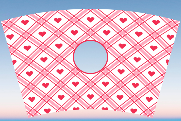 Vintage Plaid Heart